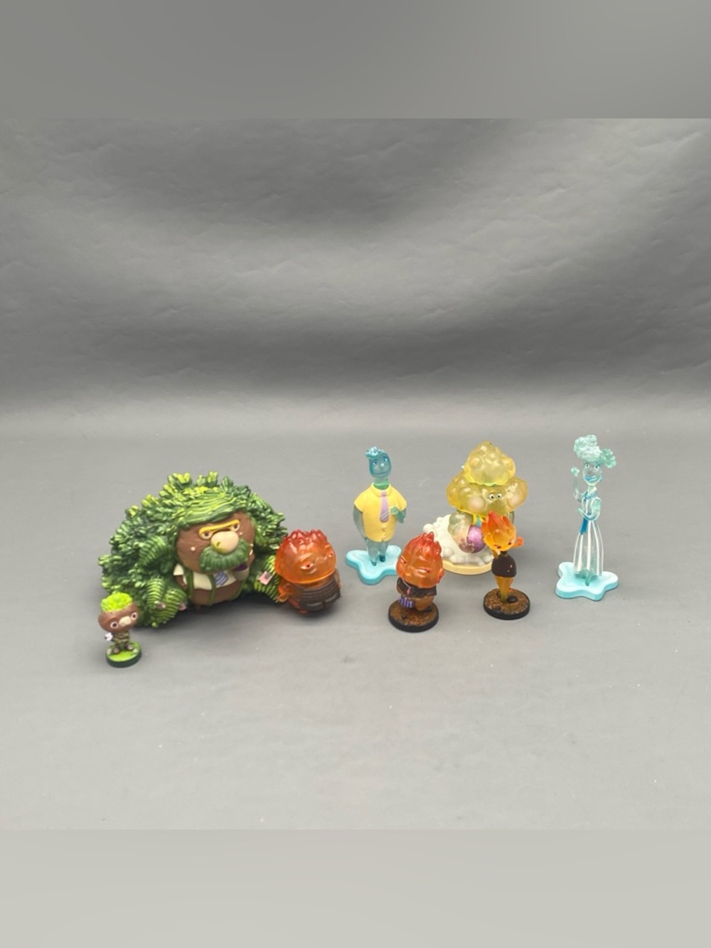 8 Disney Store Pixar Elemental Deluxe Figure Set Fern Grouchwood
